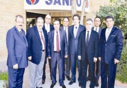 Ziraat Bankası yetkilileri Sanko’yu ziyaret etti