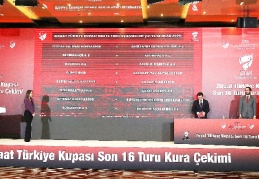 Ziraat Türkiye Kupası’nda son 16 Turu eşleşmeleri belli oldu