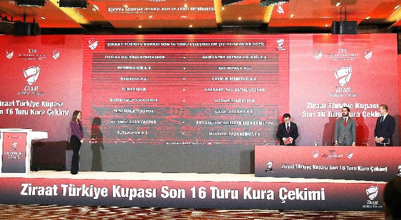 Ziraat Türkiye Kupası’nda son 16 Turu eşleşmeleri belli oldu