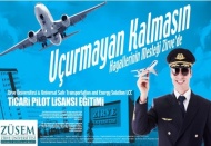 Zirve, profesyonel pilot eğitimi verecek Eğitimler ABD’de verilecek