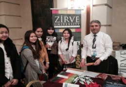 Zirve Üniversitesi, Kazakistan’da tanıtım fuarına katıldı