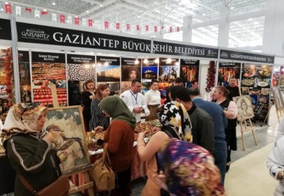 Ziyaretçiler, Gaziantep'in yöresel lezzetlerini tattı 