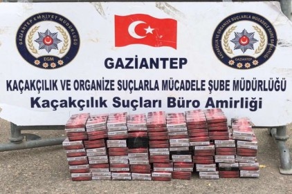 Zulalanmış kaçak sigaralar ele geçirildi