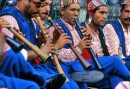 Zurnacılar performans sergiledi